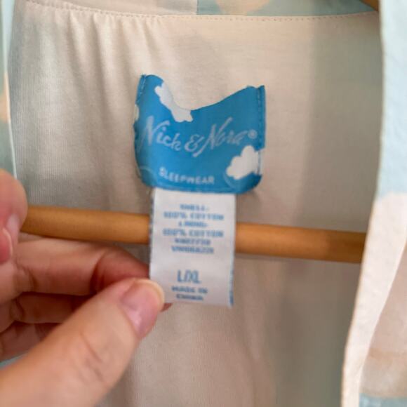 Nick & Nora Cloud Robe Size L/XL Pockets Short - Picture 7 of 7